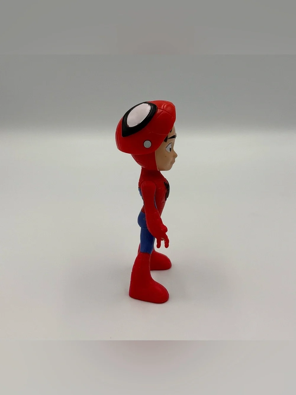 RARE Spider-Man Figure Toy Lot- Hasbro Spiderman Motorcycle + Reveal Spidey